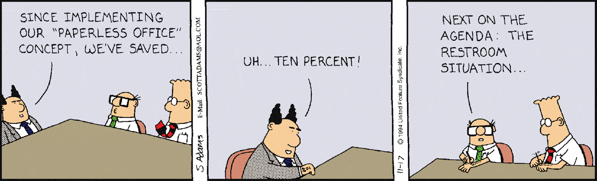 Dilbert Cartoon